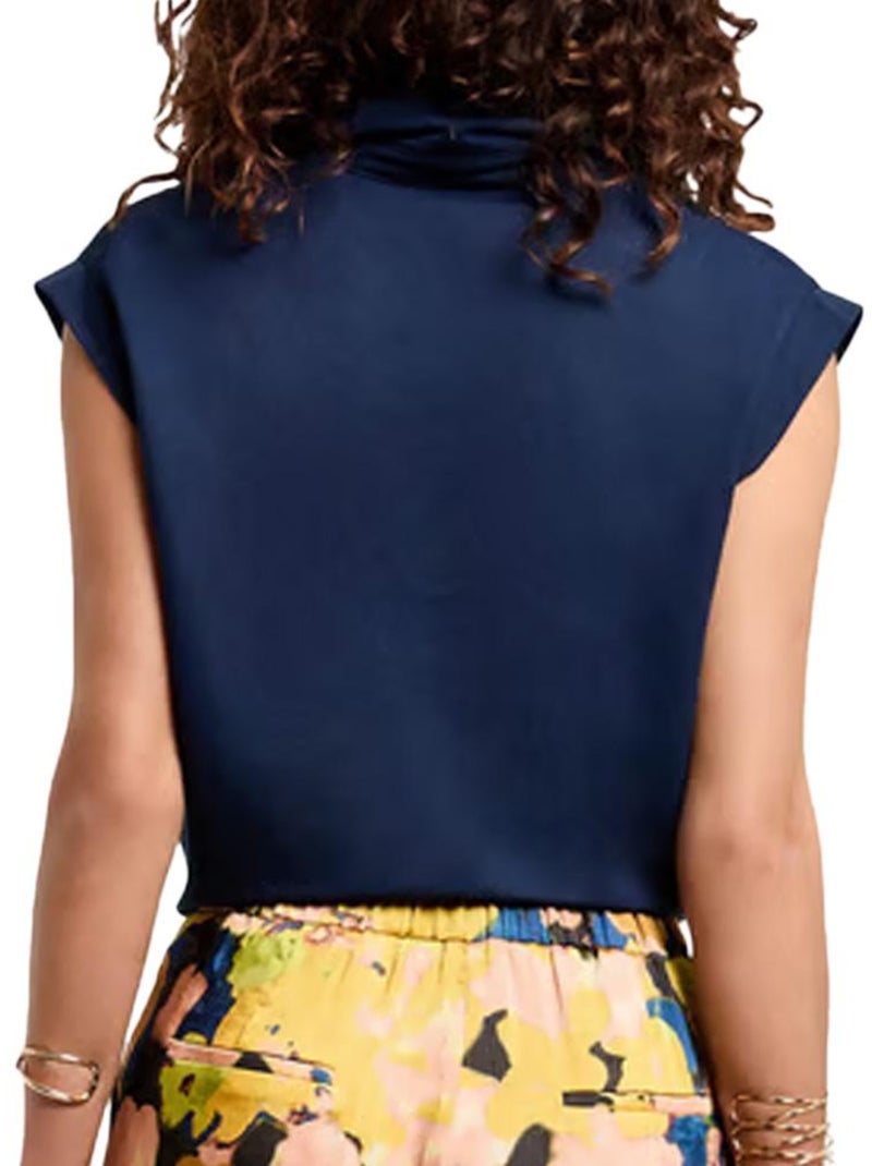 Blouse  Femme Morgan DAROD Bleu marine - Kiabi