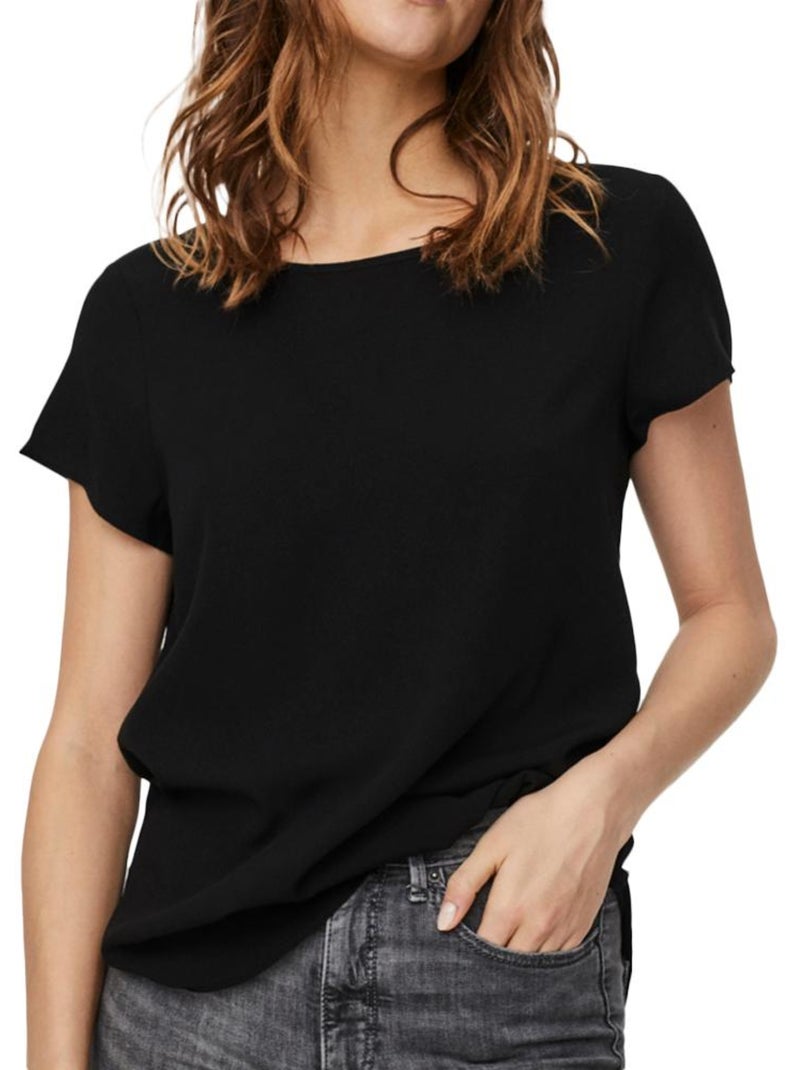 Blouse Femme Vero Moda Noir - Kiabi