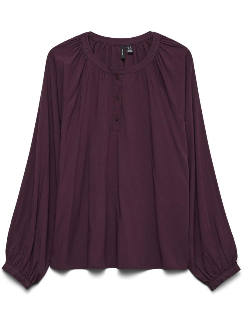 Blouse Femme Vero Moda Violet prune - Kiabi