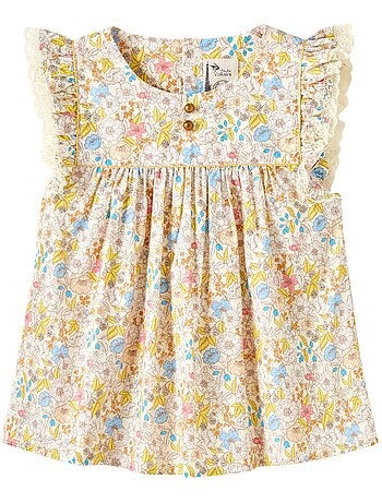 Blouse Fleurie Liberty APPOLINE - La Faute à Voltaire