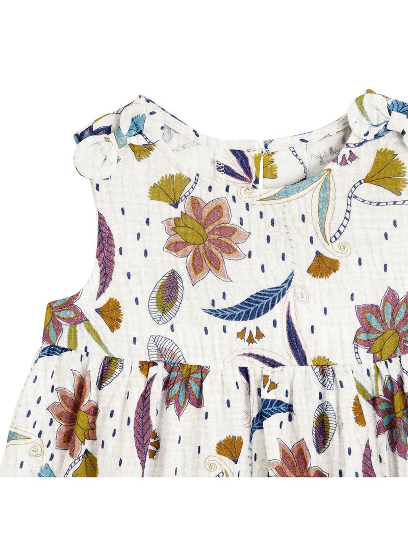 Blouse fille Mumbai Ecru - Kiabi