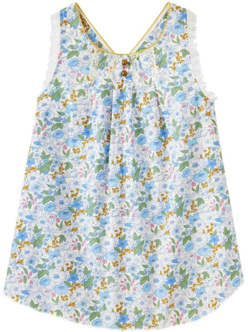 Blouse  Fleurie   à Bretelles Croisées  ANAÏS - La Faute à Voltaire - Kiabi