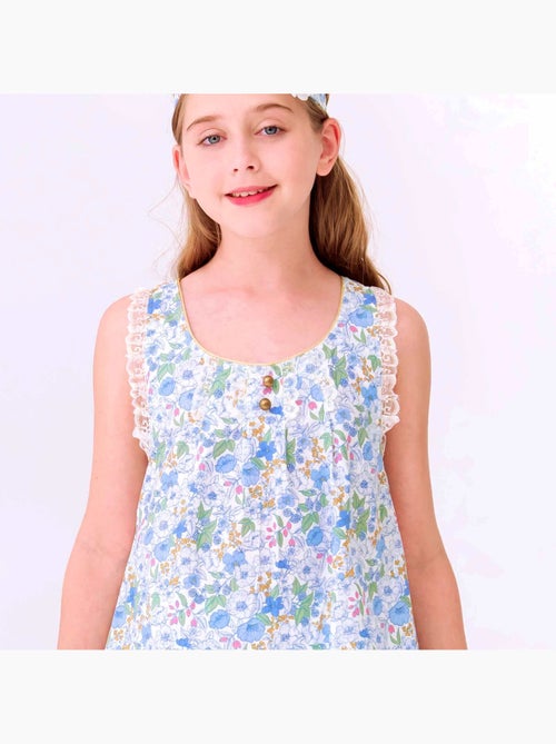 Blouse  Fleurie   à Bretelles Croisées  ANAÏS - La Faute à Voltaire - Kiabi