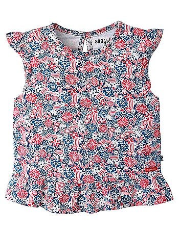 BLOUSE FLEURIE CLOTHILDE