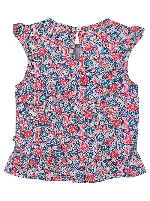 BLOUSE FLEURIE CLOTHILDE - Kiabi