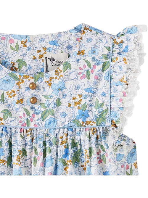 Blouse  Fleurie Liberty   à Volants  APPOLINE - La Faute à Voltaire - Kiabi
