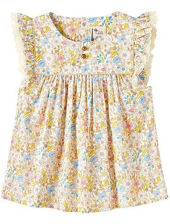 Blouse Fleurie Liberty APPOLINE - La Faute à Voltaire