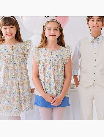Blouse Fleurie Liberty APPOLINE - La Faute à Voltaire