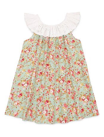 Blouse Fleurie Liberty Été Col 2-en-1 AURORE - La Faute à Voltaire