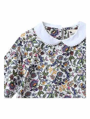 Blouse Fleurie Liberty pour Col CLAUDINE - La Faute à Voltaire