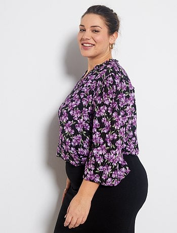 Blouse fleurie - Kiabi