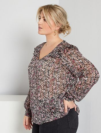 Blouse fleurie