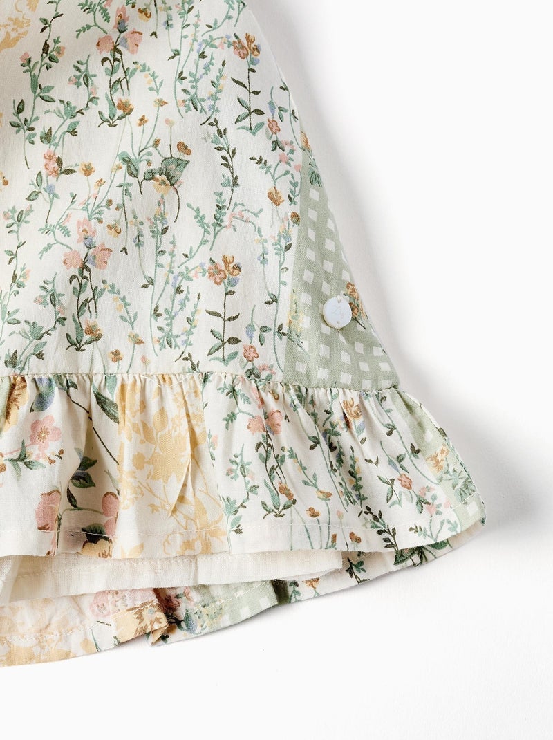Blouse floral, 100 % coton FIELD DAYS Rose clair - Kiabi