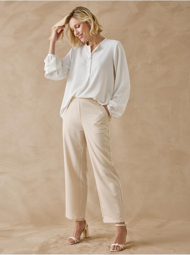 Blouse fluide - DAXON Ecru - Kiabi