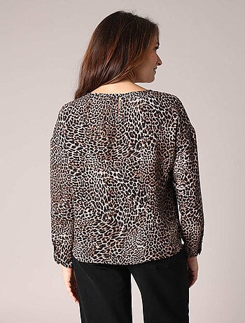Blouse fluide à imprimé léopard
'Deeluxe'