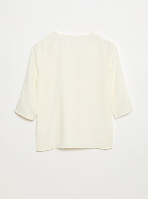 Blouse fluide avec manches 3/4 'JDY' - Kiabi