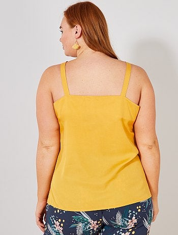 Blouse fluide boutonnée - Kiabi