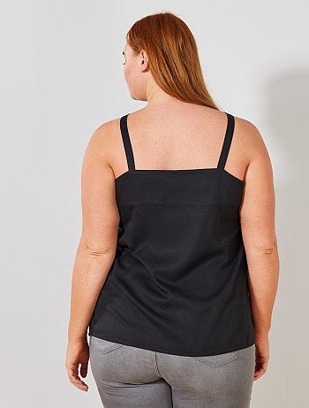 Blouse fluide boutonnée - Kiabi