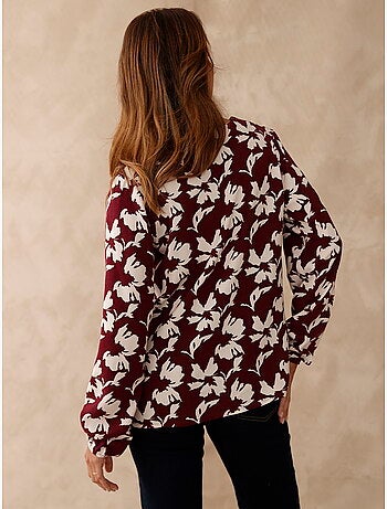 Blouse fluide col V - DAXON