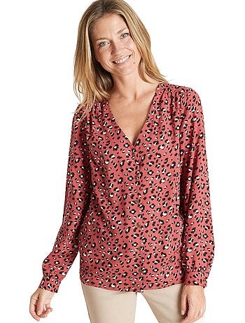 Blouse fluide col V - DAXON