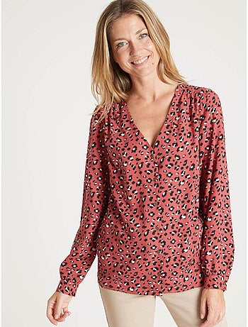 Blouse fluide col V - DAXON