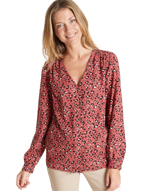 Blouse fluide col V - DAXON - Kiabi