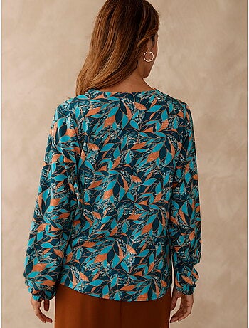 Blouse fluide col V - DAXON