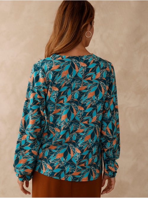 Blouse fluide col V - DAXON - Kiabi