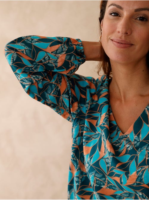 Blouse fluide col V - DAXON - Kiabi
