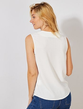 Blouse fluide col V - Kiabi