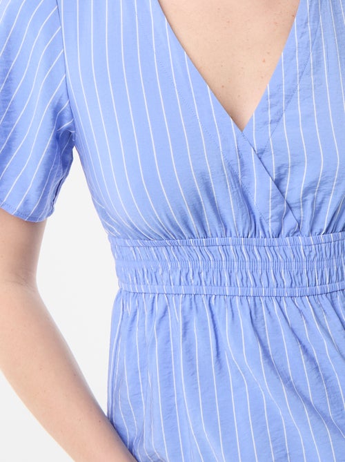 Blouse fluide coupe évasée - Kiabi