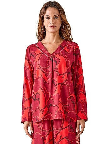 Blouse fluide encolure V - DAXON