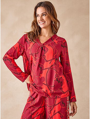 Blouse fluide encolure V - DAXON