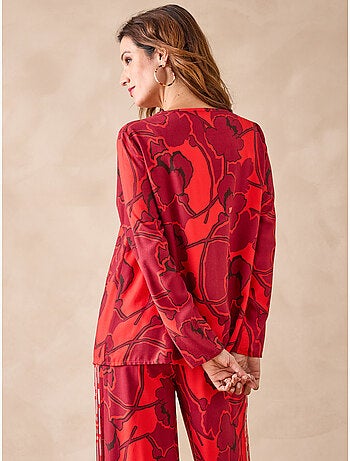 Blouse fluide encolure V - DAXON