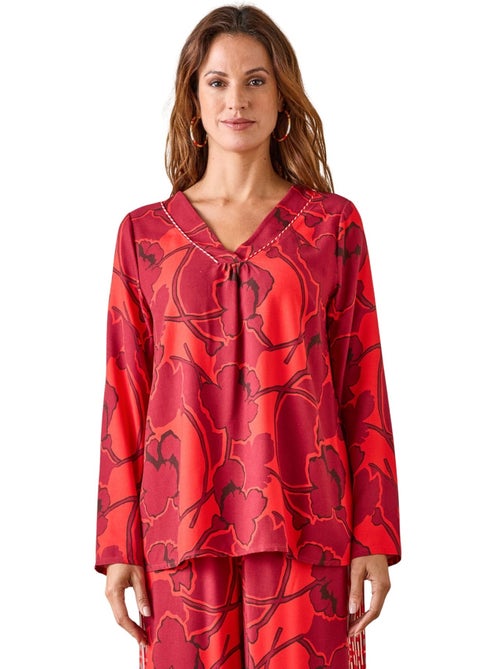 Blouse fluide encolure V - DAXON - Kiabi