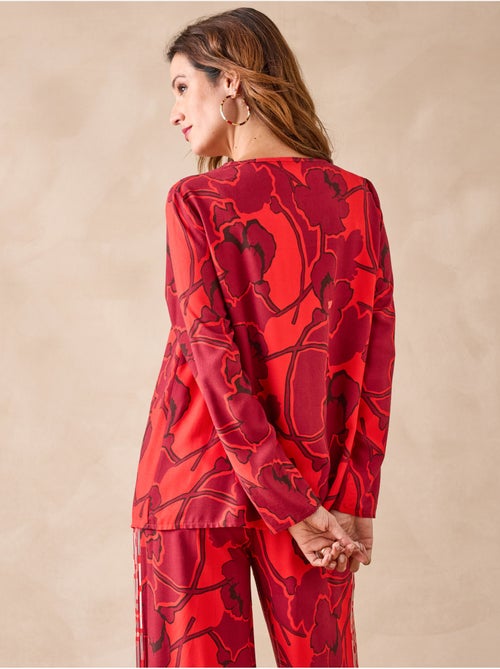 Blouse fluide encolure V - DAXON - Kiabi