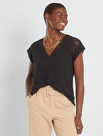 Pour Moi Tunique-blouse imprim\u00e9 allover style d\u00e9contract\u00e9 Mode Blouses Tunique-blouses 