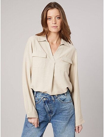 Blouse fluide femme 'deeluxe'