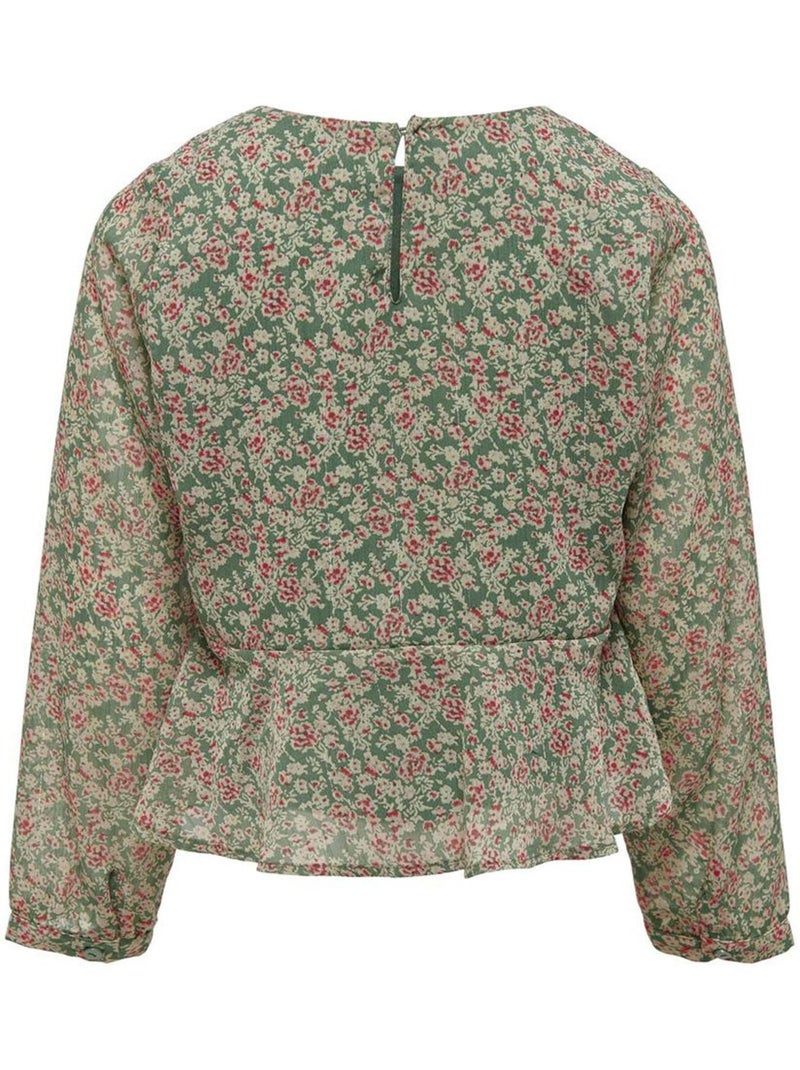 Blouse Fluide Fille Kids ONLY Vert - Kiabi