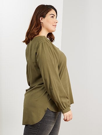 Blouse fluide imprimée - Kiabi