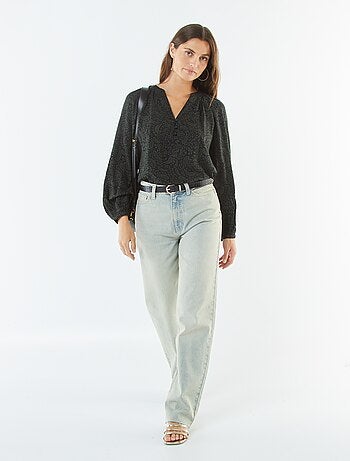 Blouse fluide imprimée