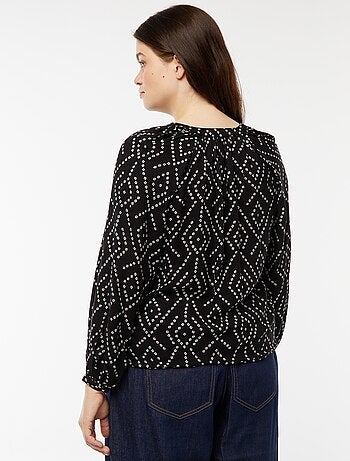 Blouse fluide imprimée