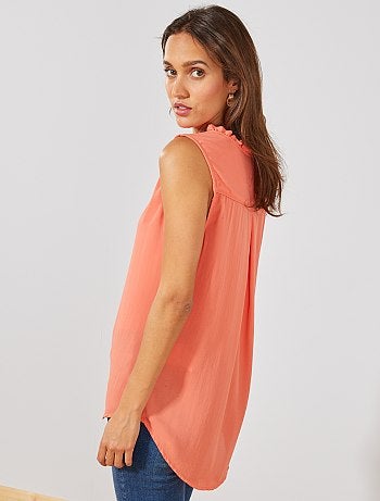 Blouse fluide imprimée - Kiabi