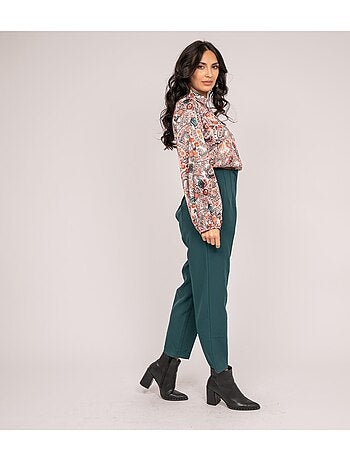 Blouse fluide motifs FABUS