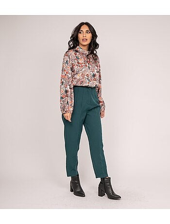 Blouse fluide motifs FABUS