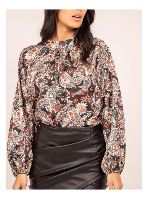 Blouse fluide motifs FABUS - Kiabi