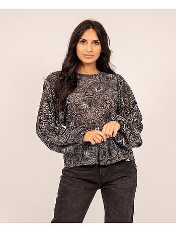 Blouse fluide motifs FARAH