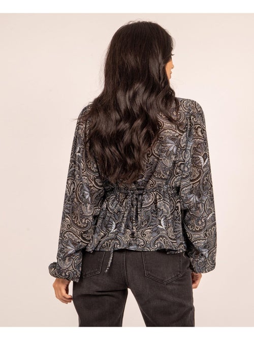 Blouse fluide motifs FARAH - Kiabi