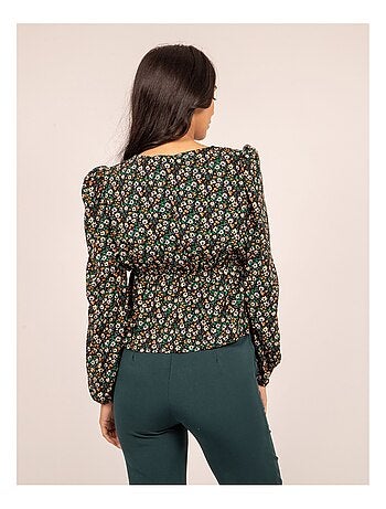 Blouse fluide motifs FERINE