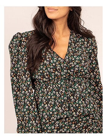 Blouse fluide motifs FERINE